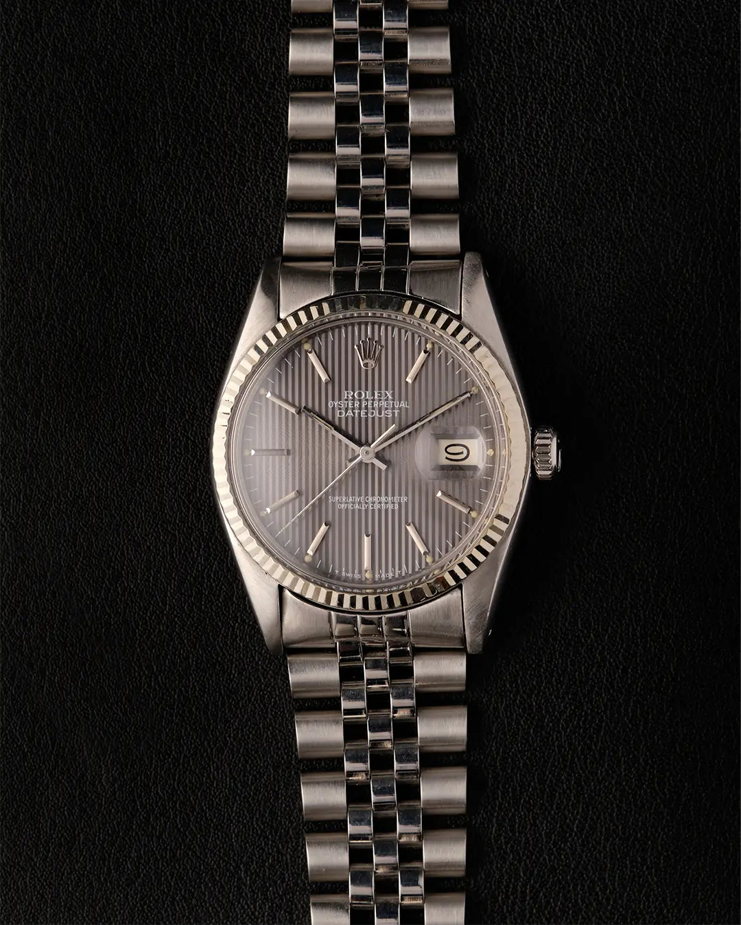 Rolex Datejust 16014 Grey 'Tapestry'