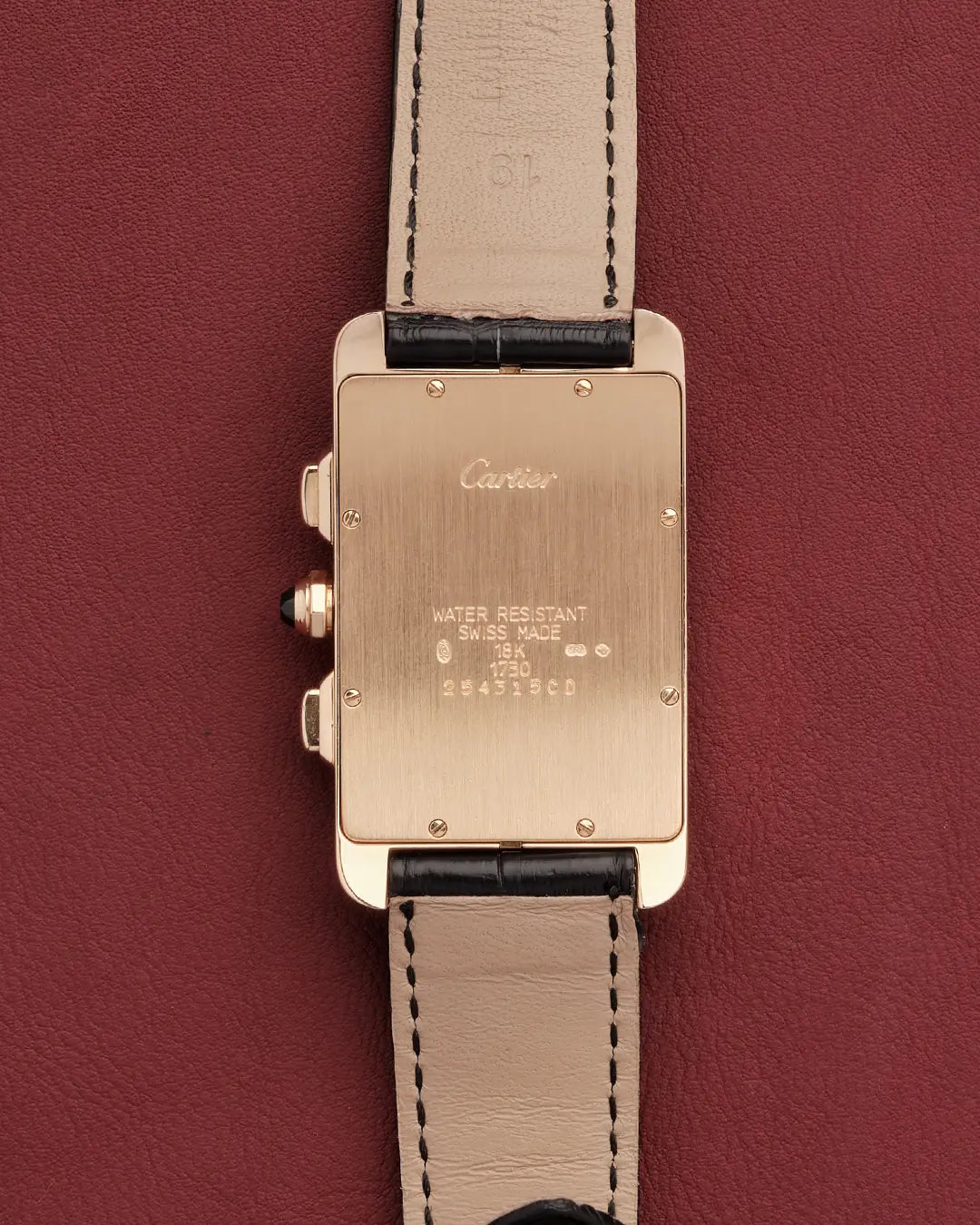 Cartier Tank Américaine Chronoflex 1730