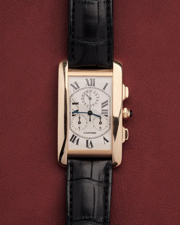 Cartier Tank Américaine Chronoflex 1730