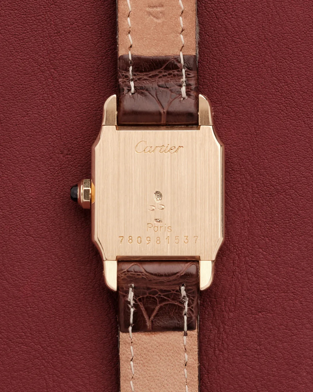 Cartier Santos Dumont 7809 'Paris' signed