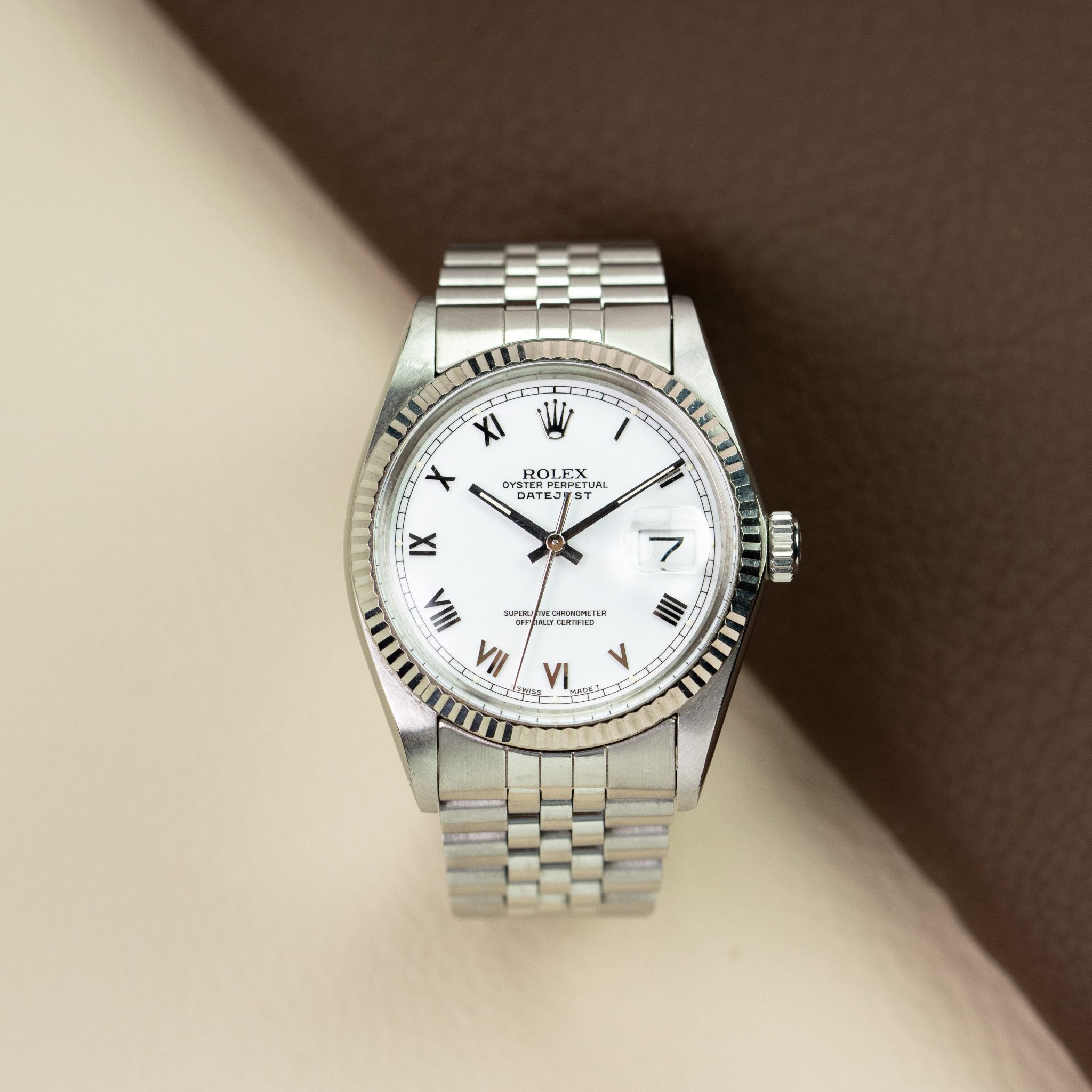 Rolex Datejust 16014 White
