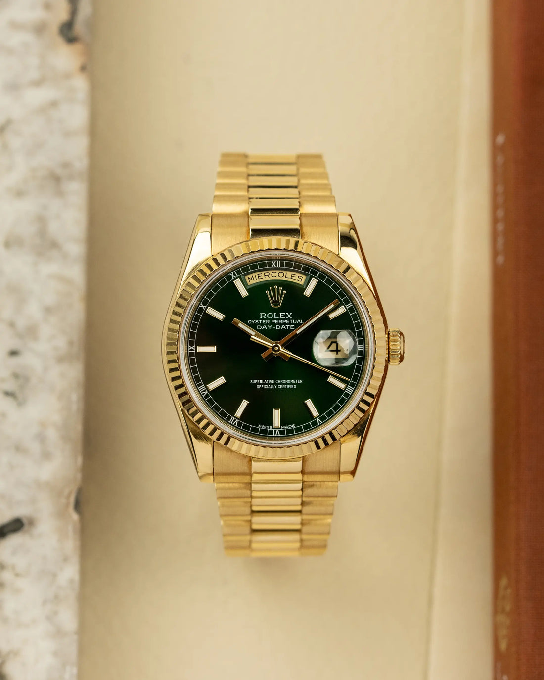 Rolex Day-Date 118238 Green Dial
