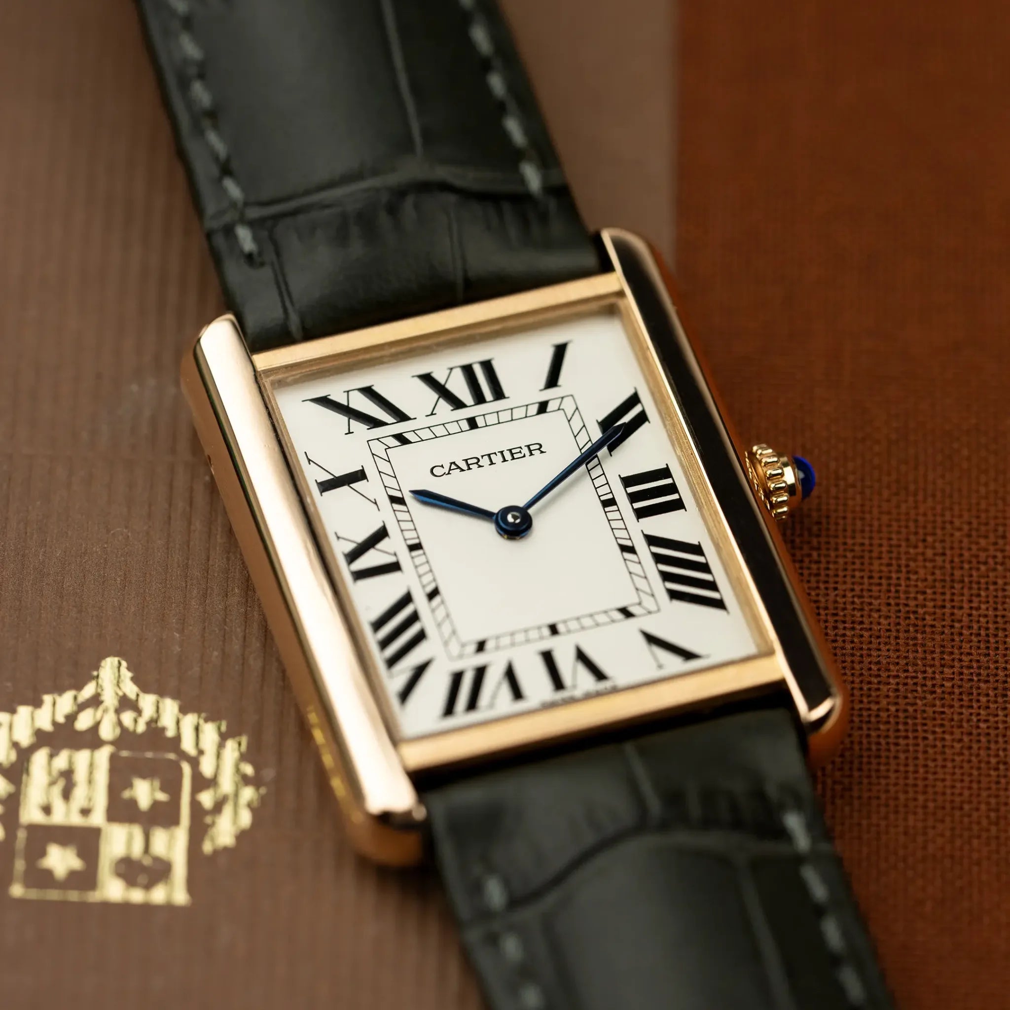 Cartier Tank Solo 3167 Rose Gold