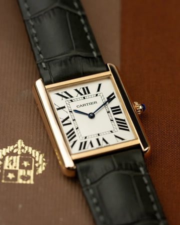 Cartier Tank Solo 3167 Rose Gold