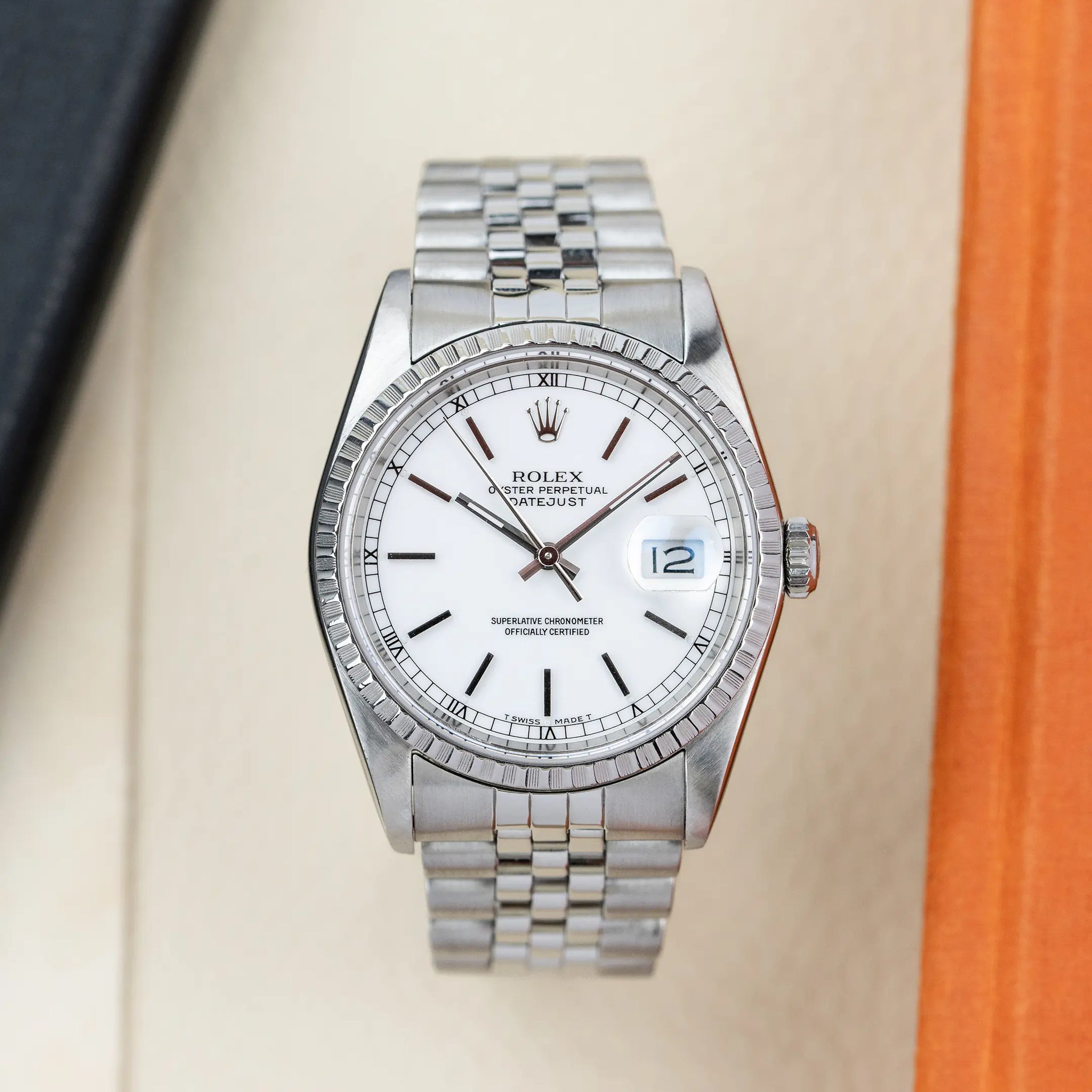 Rolex Datejust 16220 Porcelain