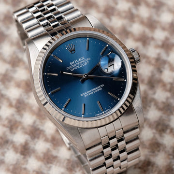 Rolex Datejust 16234 Blue dial