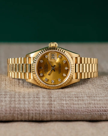rolex lady-datejust 69178 diamond dial